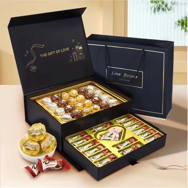 Custom Empty Chocolate Boxes Packaging With Inserts