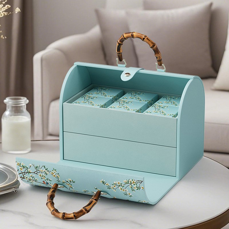Custom Mid-Autumn Festival Mooncake Gift Box Packaging