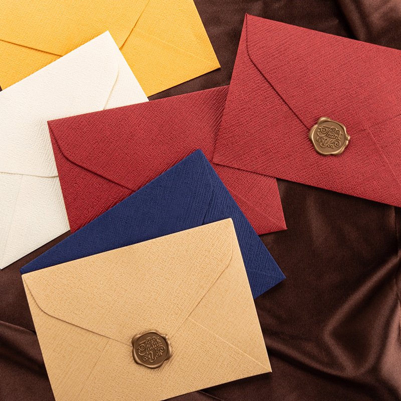 Premium A2 RSVP Envelopes Black & Gold - Elegant 4.375 x 5.75 Euro Flap