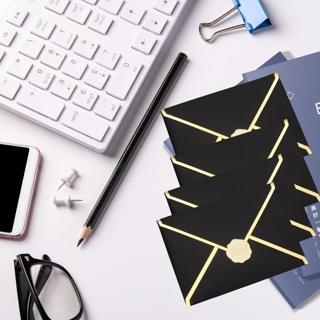 A7 Black Envelopes