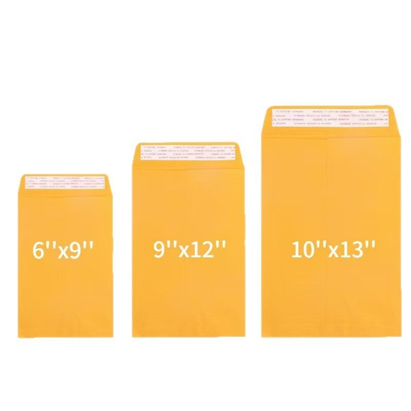 Brown Kraft Self Seal die cut Envelopes